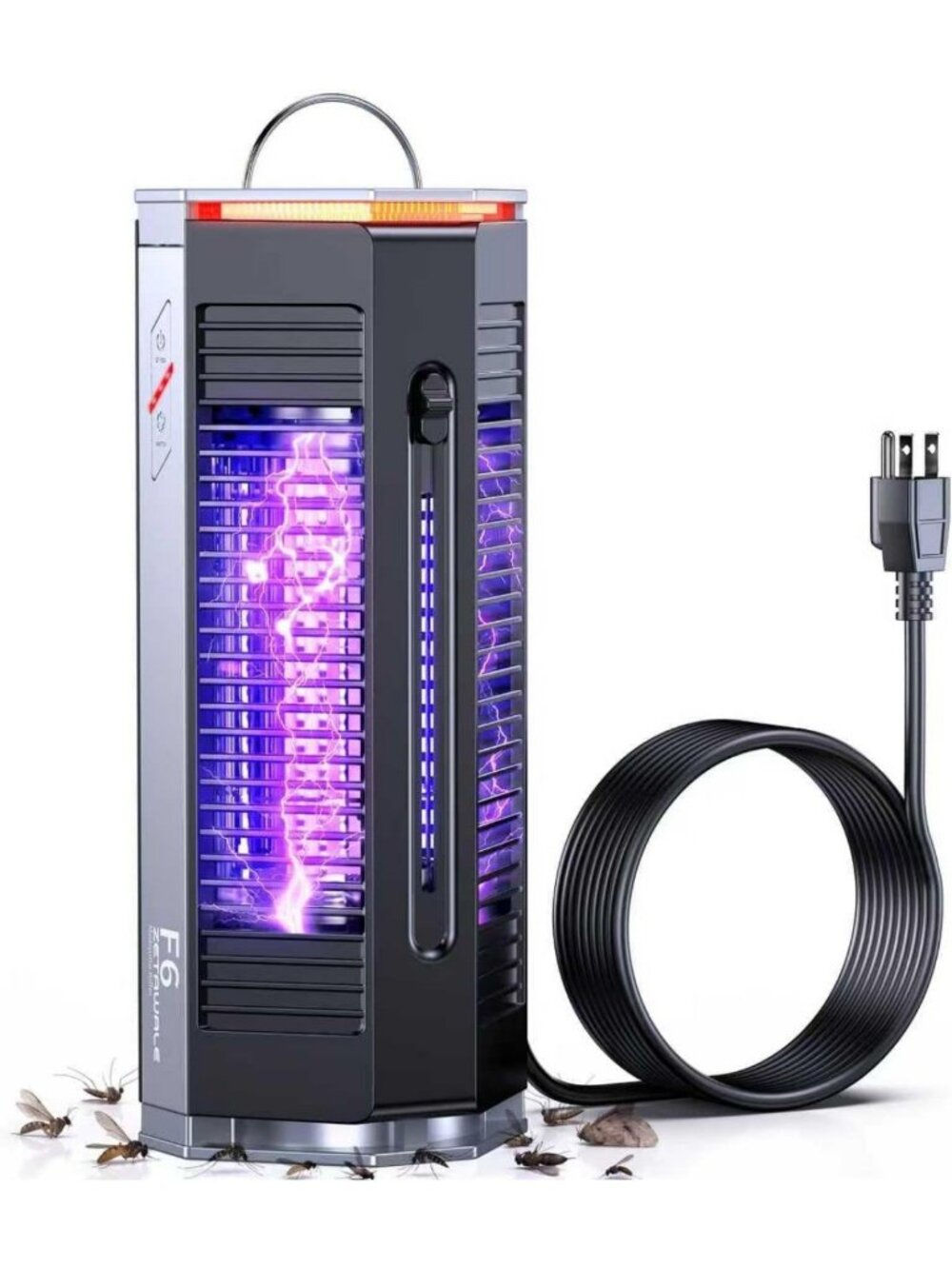 Powerful Electric Bug Zapper - Dual-Mode Indoor/Outdoor Insect Trap, Waterproof